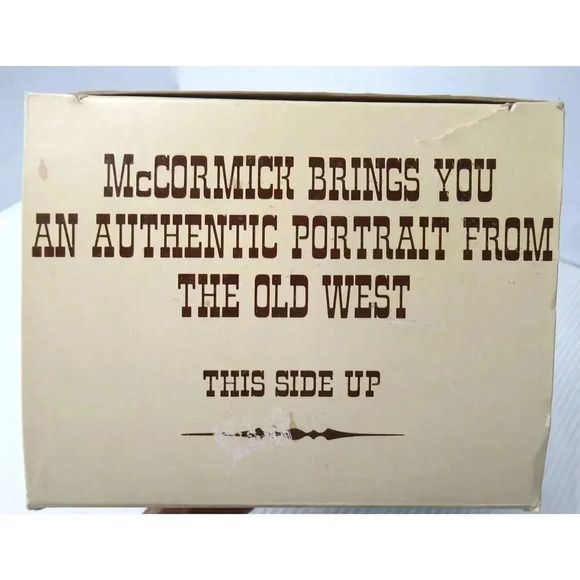 Wild Bill Hickock Whiskey Decanter McCormick Distillery Gunfighter Series IN BOX - Picture 10 of 11